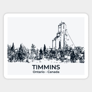 Timmins - Ontario Magnet